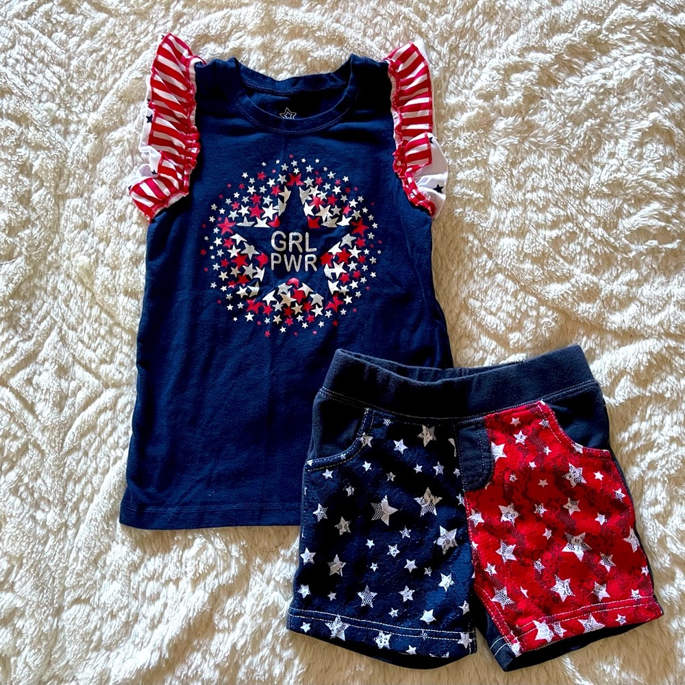 4th of July Seasonal Toddler Outfit!